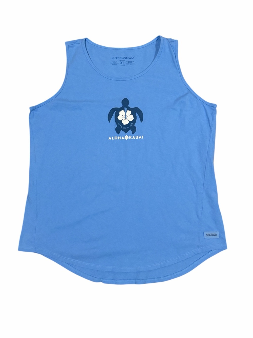 LIFE IS GOOD Hawaii Aloha Kauai Crusher Tank